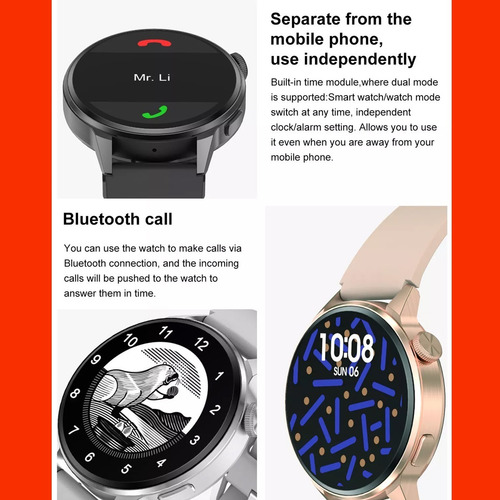 Smart Watch Reloj Inteligente Fralugio Dt4+ De Lujo Nfc Fhd