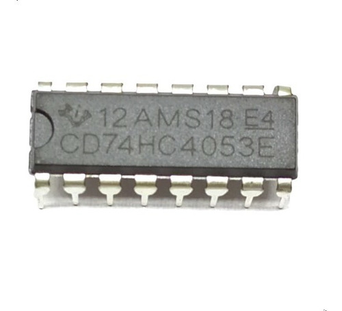 Circuito Integrado Cd74hc4053e 74hc4053n 74hc4053 Dip Nuevos