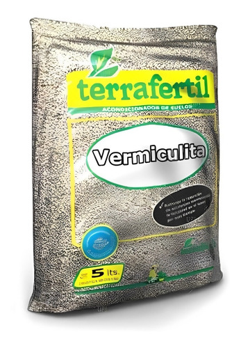 Vermiculita Terrafertil Retención Nutrientes 5 Valhalla Grow