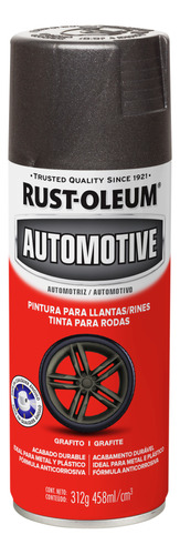 Pintura Aerosol Llantas Auto Anticorrosiva Wheel Rust Oleum