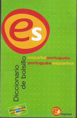 Diccionario De Bolsillo Español-potugues Portugues -español