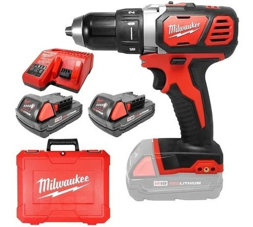 Taladro Atornillador Inalambrico 18v Milwaukee 2606-259a