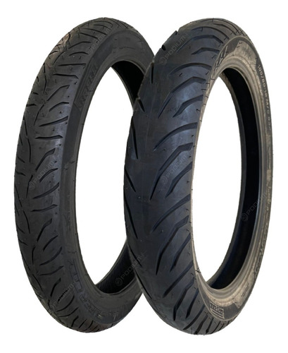 Kit Pneu Pirelli 80/100-18 + 100/90-18 Super City Fazer *