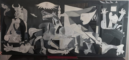 Pintura Lienzo Acrílico Copia Guernica (pablo Picasso) 