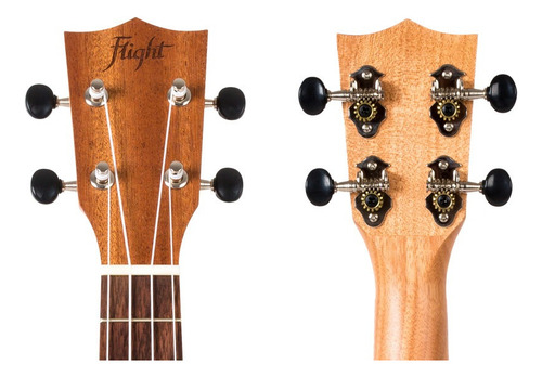 Ukelele Acústico Soprano De 12 Trastes Flight Nus380 Coral