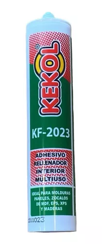 Adhesivo Epoxi Bicomponente Kekol Piso Madera K300 1kg Color Gris
