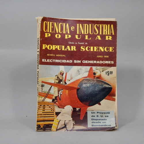 Revista Ciencia E Industria Popular Science 1959 Junio Aa5