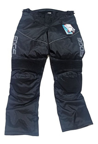 Imagen 1 de 2 de Pantalon Con Proteccion En Rodilla Para Moto Marca Edge Xl