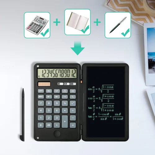 Newugly Calculadora Con Tableta, Calculadoras Bsicas De Ofic