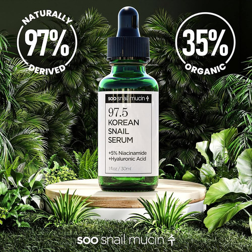 So Snail Mucin 97.5% Snail Mucin Serum - Korean Niacinamida