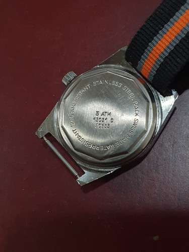 Imagen 6 de 6 de Reloj Tipo Diver Buler Monza Vintage