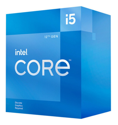 Procesador Cpu Intel Core I5 12400f S1700 S/video 12va