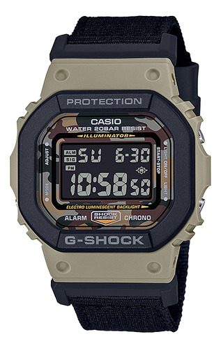 Reloj Casio G-shock Dw-5610sus-5cr Color De La Correa Negro