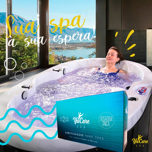 Kit Tratamento Saudável Yucare S/ Cloro Spa E Ofurô Maresias