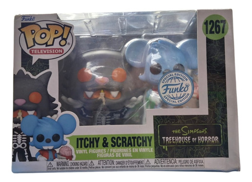 Funko Pop! Television Itchy & Scratchy 1267 (ver Descrip)