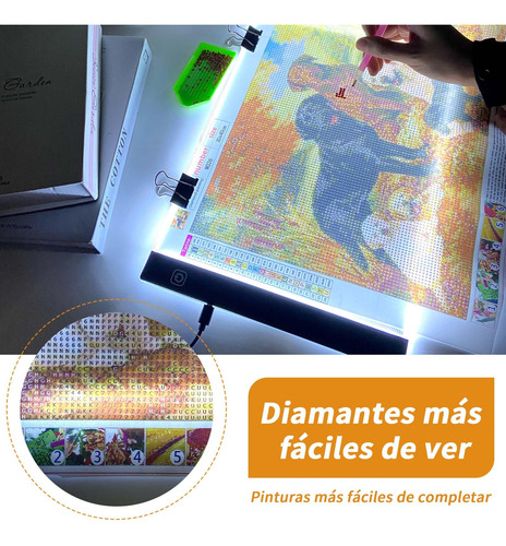 Mesa De Luz Dibujo A4 Almohadilla Led Con Usb Para Bocetos