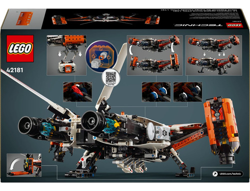 Lego Technic Nave Espacial De Carga Pesada Vtol Lt81 Avión