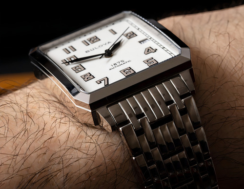 Relógio Joseph Bulova Breton Automático 96b333 Ed. Limited Cor Da Correia Prateado Cor Do Bisel Prateado Cor Do Fundo Creme