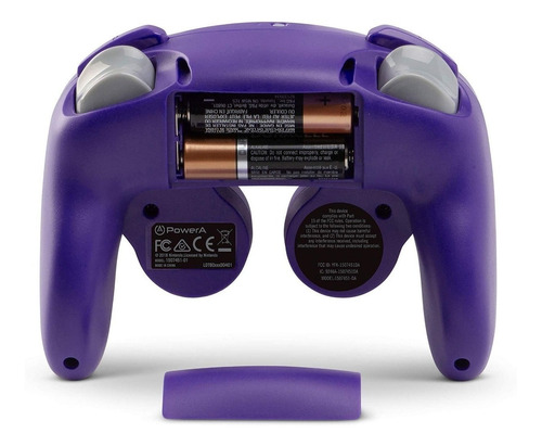 Imagen 3 de 3 de Control joystick inalámbrico ACCO Brands PowerA Wireless GameCube Controller for Nintendo Switch púrpura