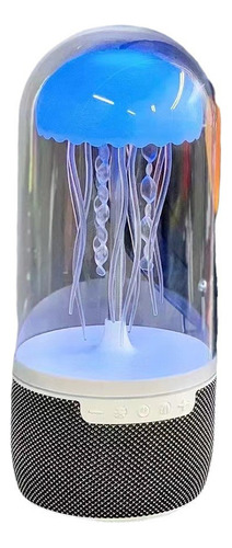 Pulpo Altavoz Bluetooth y Luz Nocturna Sonido Envolvente 3d Color Blanco