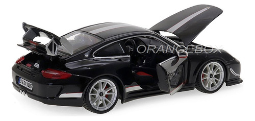Porsche 911 Gt3 Rs 4.0 Bburago 1:18 Preto