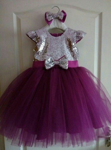 Imagen 8 de 10 de Vestidos De Niñas Bautizos Cumpleaños Tallas 2 4 6 8