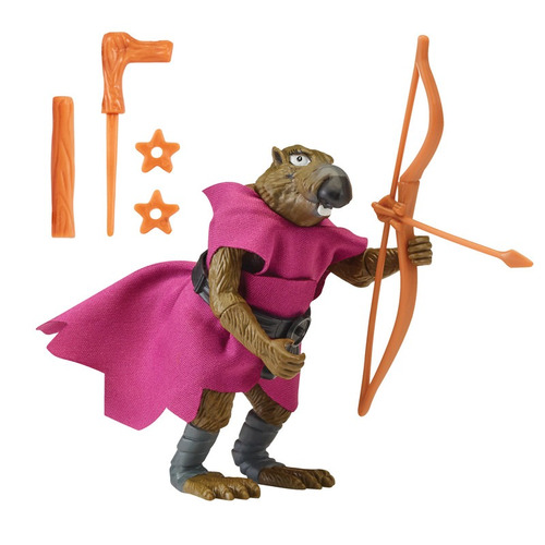 Tmnt Tortugas Ninja Splinter Línea Clásica Figura De 4