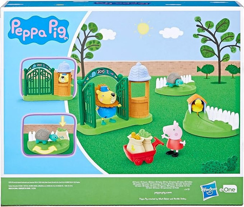 Hasbro Peppa Pig Un Día Con Peppa En El Zoo 8 Pzs