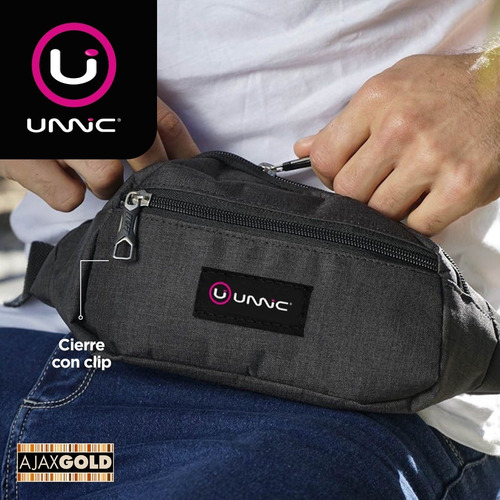 Imagen 3 de 8 de Riñonera Running Mujer Deportiva Hombre Porta Celular Urbana