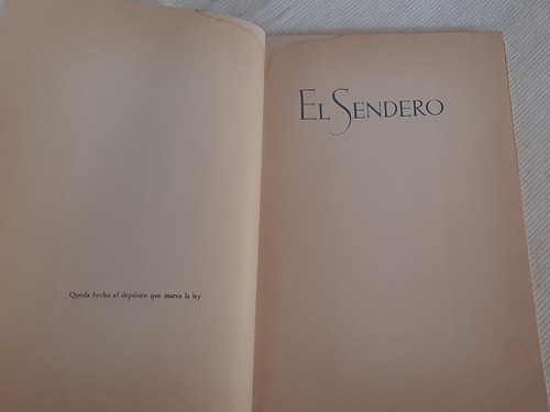 Imagen 4 de 7 de El Sendero Ricardo Guiraldes Editorial Ricardo Guiraldes