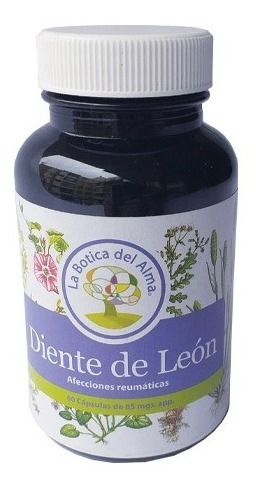 Diente De Leon Capsulas Medicinales 60 Un La Botica Del Alma