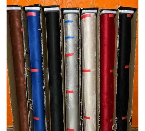 Alcántara Wrap Adhesivo Color Azul
