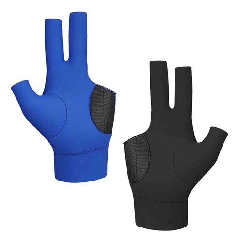 L 2 Guantes De Billar De Tres Dedos For Mujer
