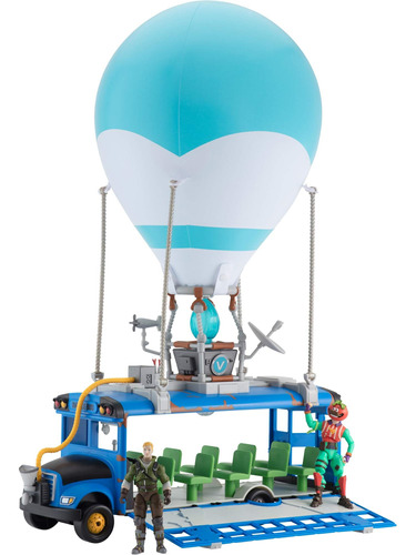 Fortnite Battle Bus Deluxe - Cuenta Con Un Globo Inflable Co