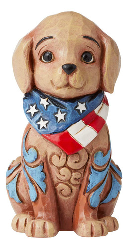 Enesco Jim Shore Heartwood Creek Mini Figurita Patriotica P