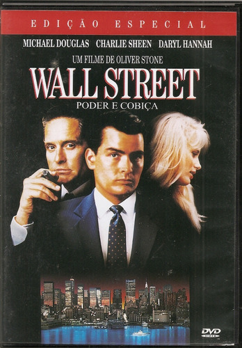 Dvd Wall Street Poder E Cobiça - Michael Douglas / C. Sheen