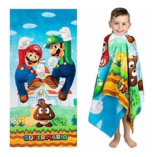 Toallas De Baño Franco Kids Super Soft Cotton Beach Towel, 