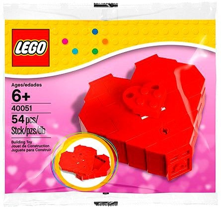 Lego Día De San Valentín Caja Del Corazón 40051