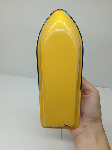 Antiguo Juguete Lancha A Vapor Pop - Pop Río Lujan En Caja. (Usado)
