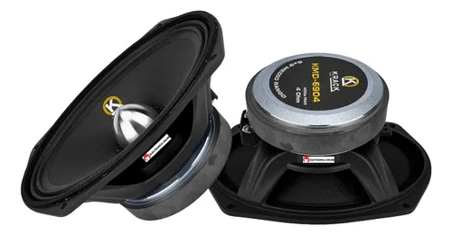 comprar Par De Medios Rangos 6x9 Krack Audio 400w Open Alta Potencia