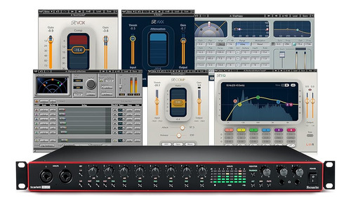 Interfaz De Audio Usb Focusrite Scarlett 18i20 (3.ª Generaci