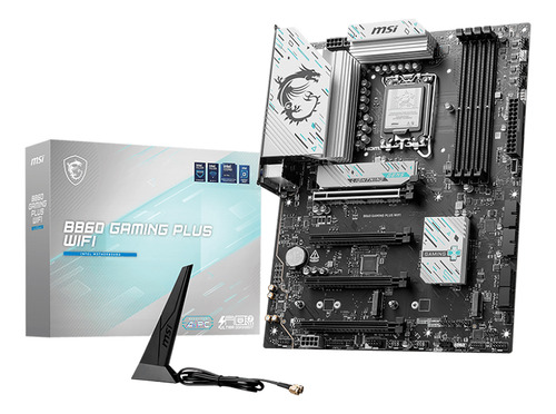 Tarjeta Madre Msi B860 Gaming Plus Wifi Lga1851 Ddr5 M.2 Atx