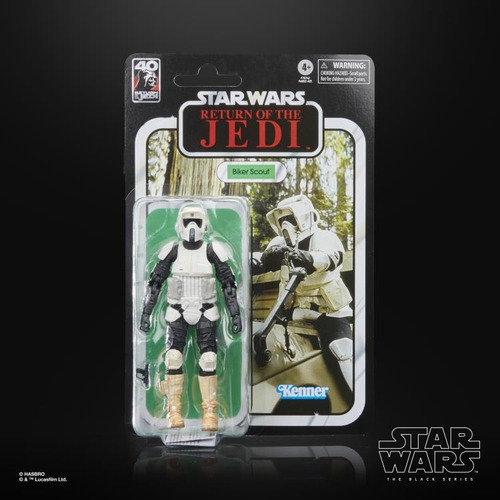 Star Wars 40th Anniversary The Black Series Biker Scout
