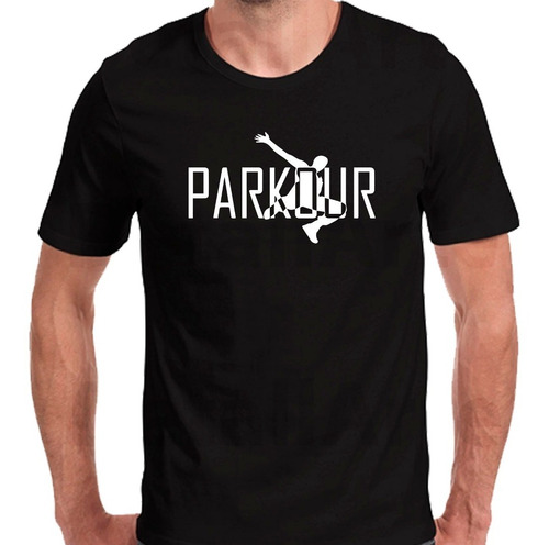 Playera Con Estampado Parkour