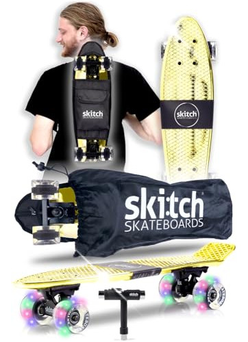 Skitch Skateboards For Kids Ages 6-12 Premium Skateboard