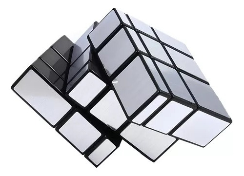 Cubo Rubik Magic Cubit Mirror 3x3 Speed Plateado Original 