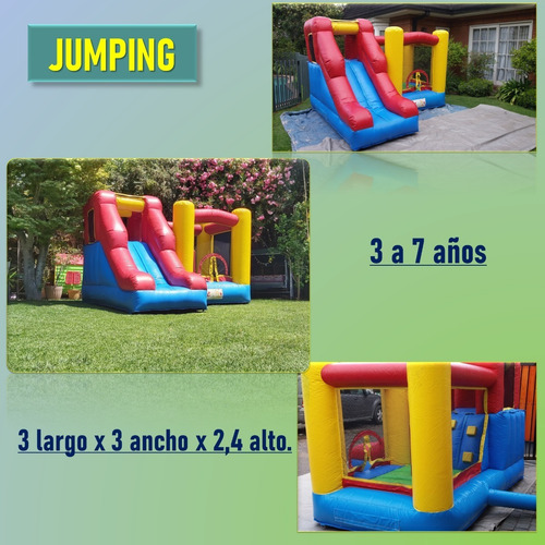 Imagen 6 de 9 de Arriendo De Juegos Inflables Tradicionales Y Acuáticos.