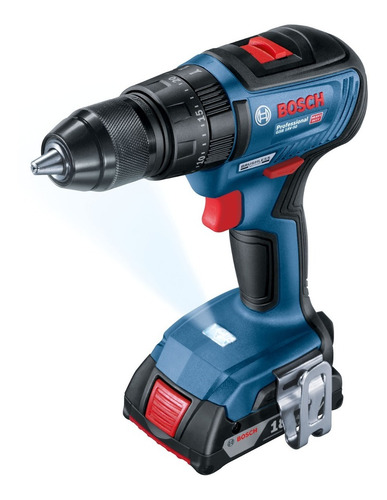Parafusadeira Furadeira Impacto Gsb 18v-50 Bosch 2 Baterias