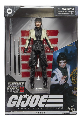 Figura Accion Gi Joe Classified Series E - Akiko / Diverti