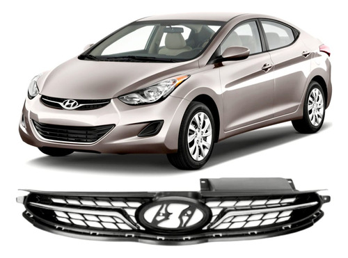 2011-2012-2013 Hyundai Elantra Parrilla Coraza Cromada Nueva